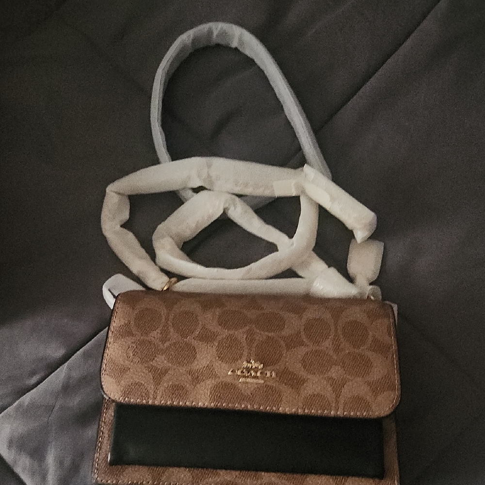 Coach Brown and Black Women's Bag